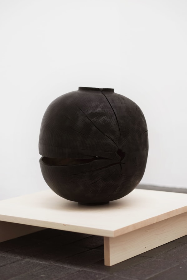 Max Bainbridge / Forest+Found, Jerwood Makers Open: Tarred Land Jar, 2019