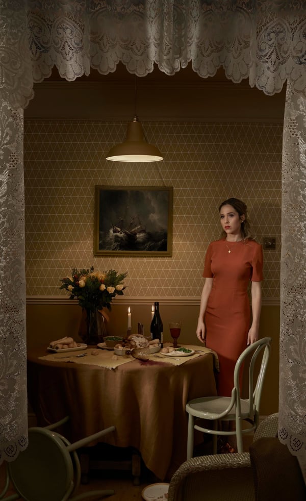 Maisie Broadhead, Rear Window (Dinner), 2020