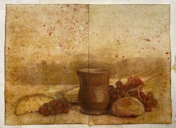 Christopher Samuel Idowu, Come and Dine (diptych), 2023