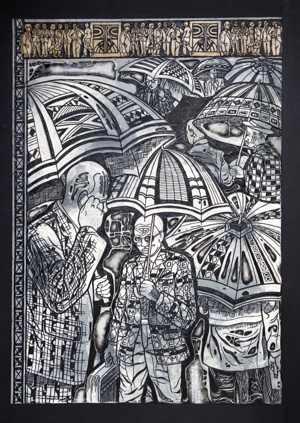 Pius Emorhokpor, Men in Suits, 2014