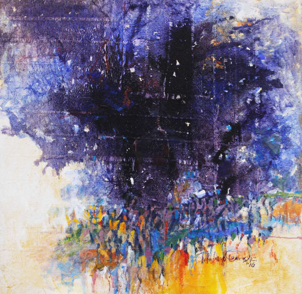 Titi Omoighe, Village Sqaure I, 2017