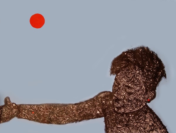 Tyna Adebowale, I See You From A Distance Series #11, 2019