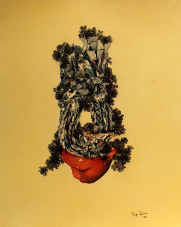 Taiye Idahor, More like a weight, 2017