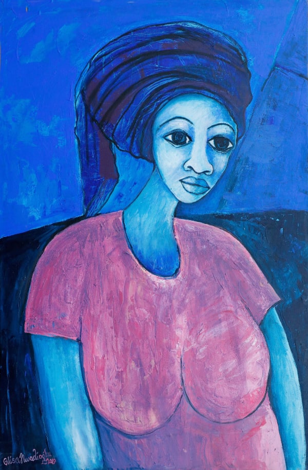 Olisa Nwadiogbu, Blue Lady, 2019