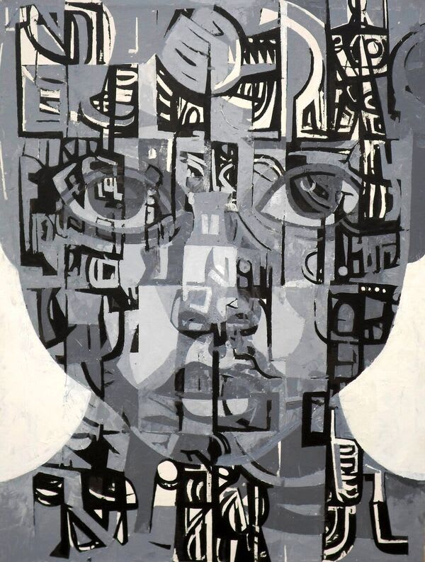 Onyema Offoedu-Okeke, Epiphany in black, 2015