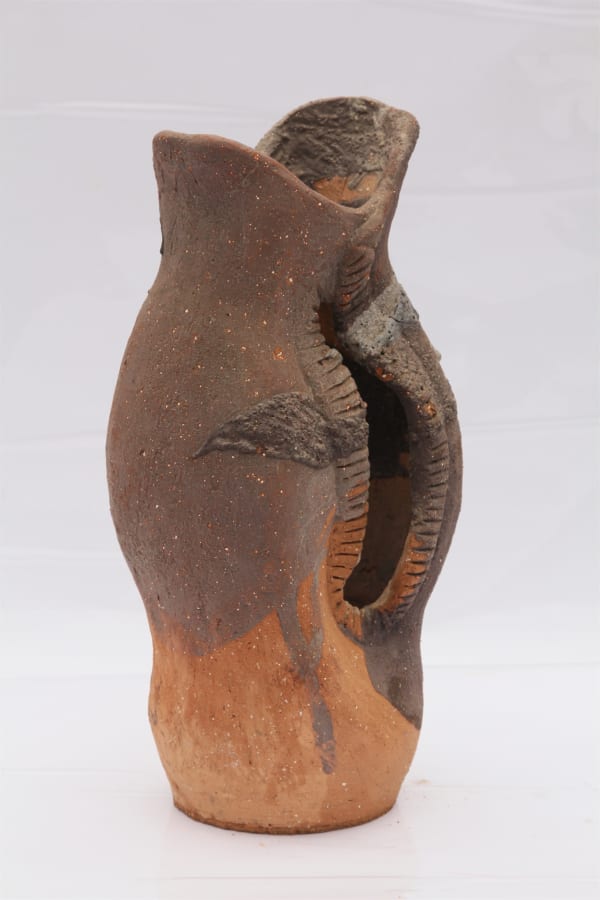 Oghenekevwe Abamwa, COWRY VASE , 2000