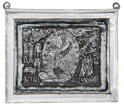 Bruce Onobrakpeya, Nativity (Miniature), 2003