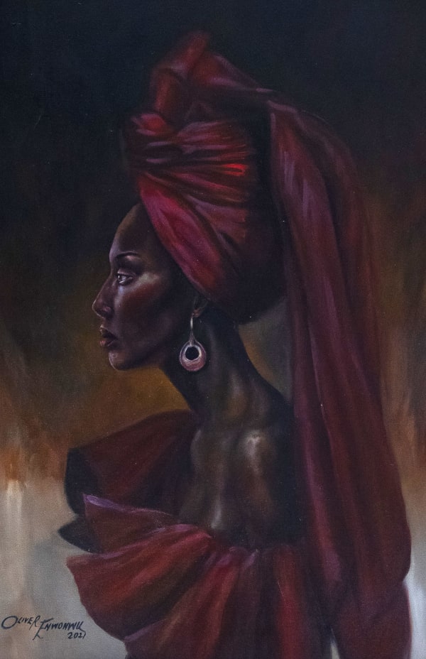 Oliver Enwonwu, Black and Proud II (From the Black and Proud series), 2021