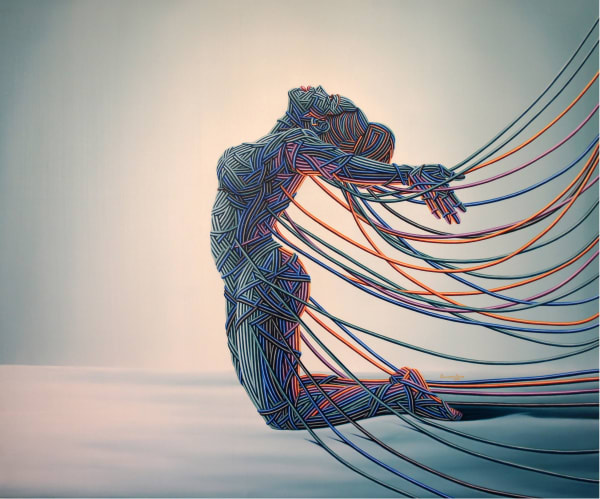 Olawunmi Banjo, Letting Go V , 2020