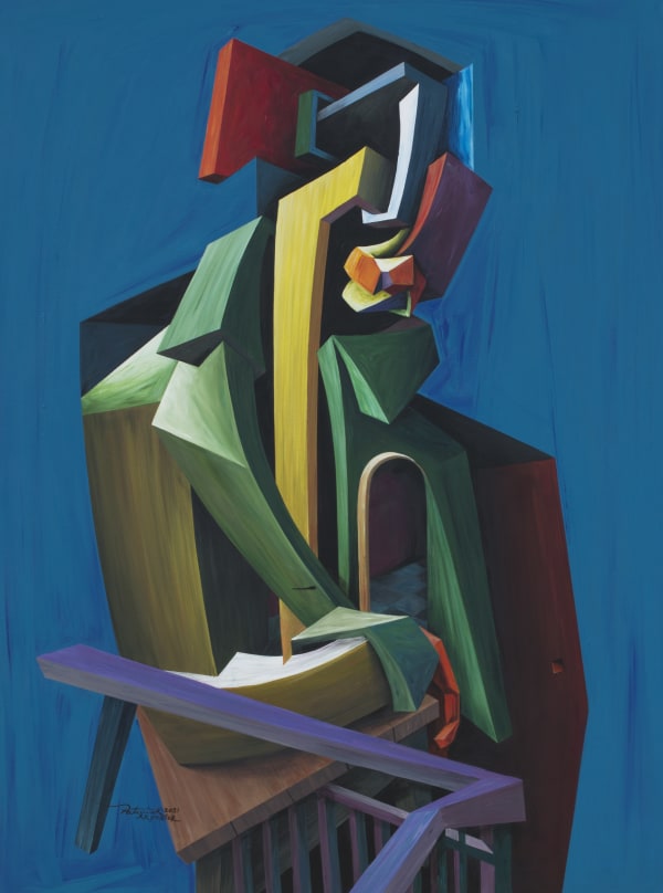 Patrick Akpojotor, By the Rails, 2021
