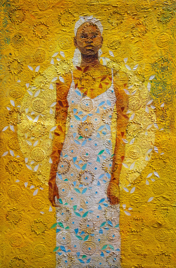 Ade Odunfa, My Sunday Morning III, 2022