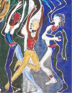 Bruce Onobrakpeya, Gala Day Under The River, 1998-2011