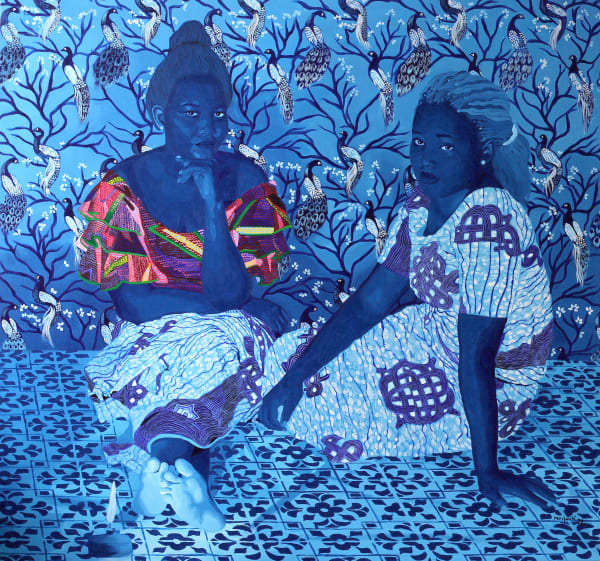 Moufouli Bello, Night Birds, 2022
