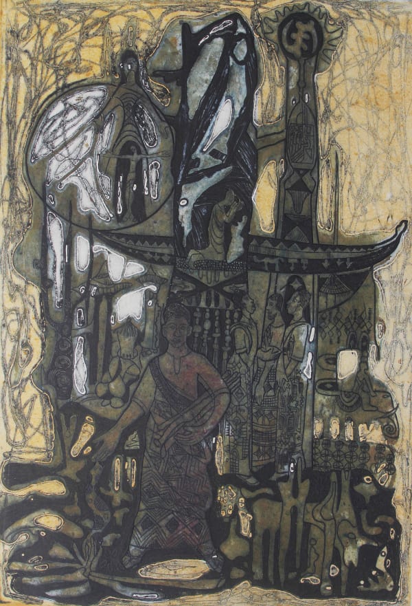 Bruce Onobrakpeya, Saint Paul, 1979