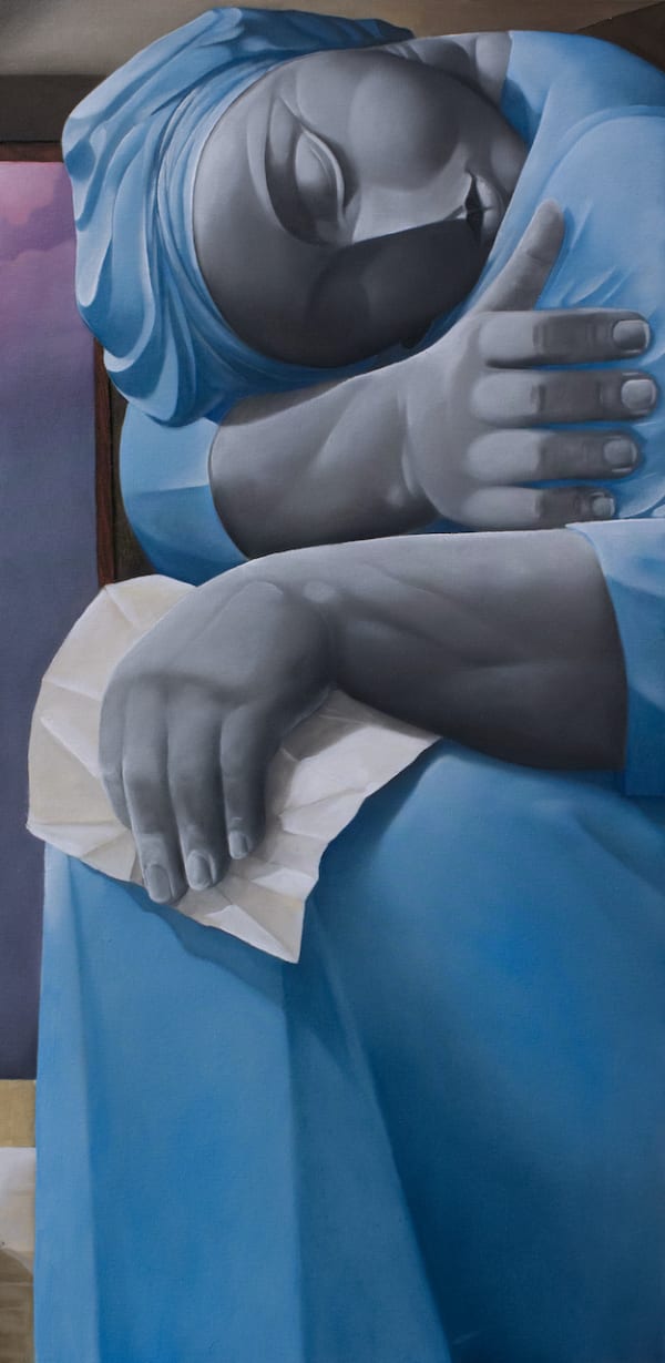 Victor Butler, The Letter V (The Reply), 2017