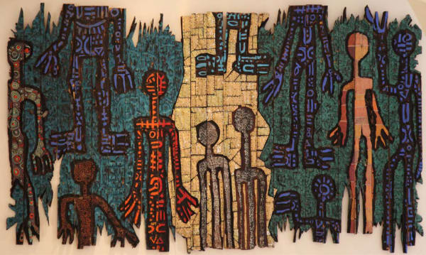 Gerald Chukwuma, Wooden Slats II, 2011