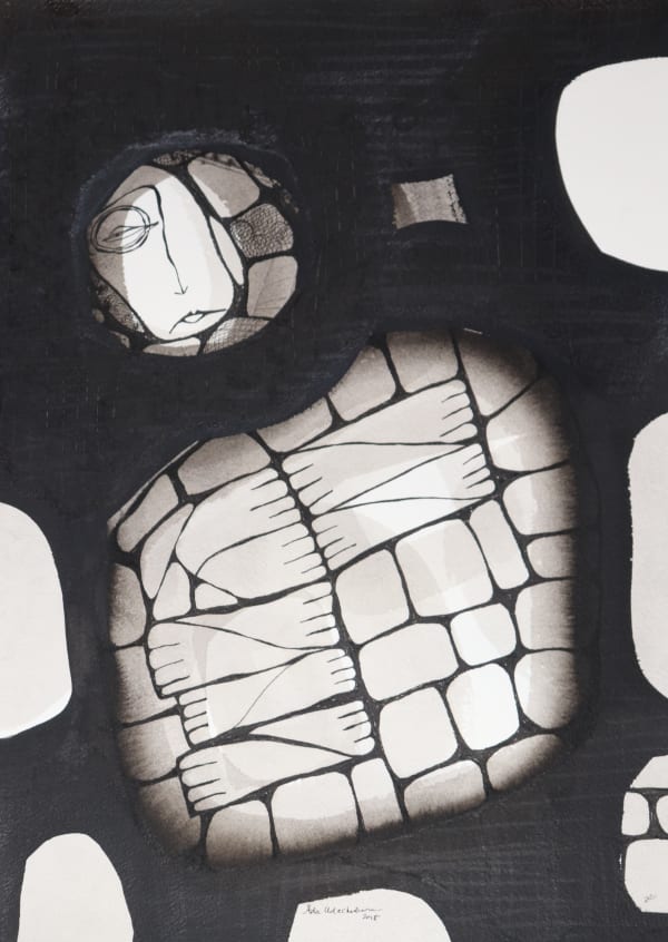 Ada Udechukwu, Dark Washes Over, 2018