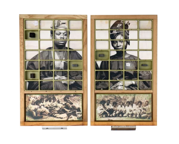 Kelani Abass, Casing History 24 Diptych, 2020