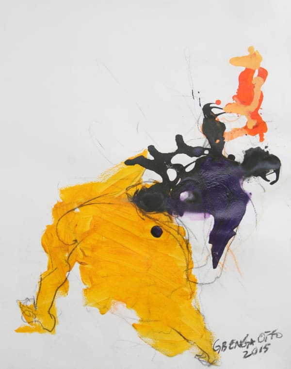 Gbenga Offo, Fire Dancer , 2015