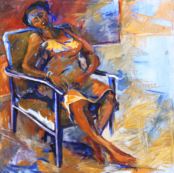 Titi Omoighe, Reflection II, 2017