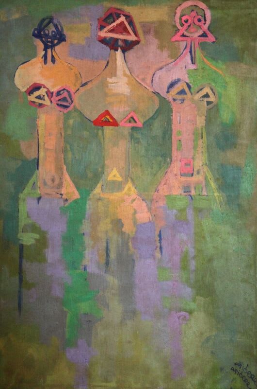 Duke Asidere, Three Women, 2000