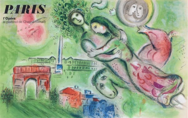 Marc Chagall, Paris Opera: Romeo and Juliet, 1964