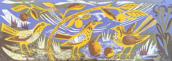 Mark Hearld, Thrushes and Crab Apples