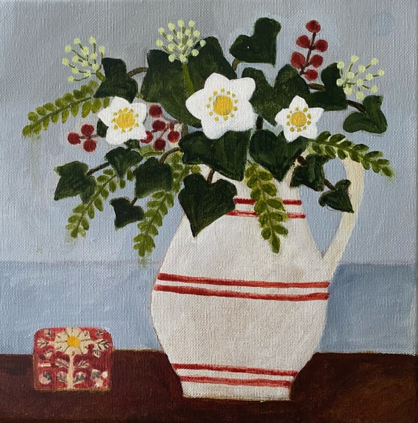 Jill Leman, Winter Flowers, 2024