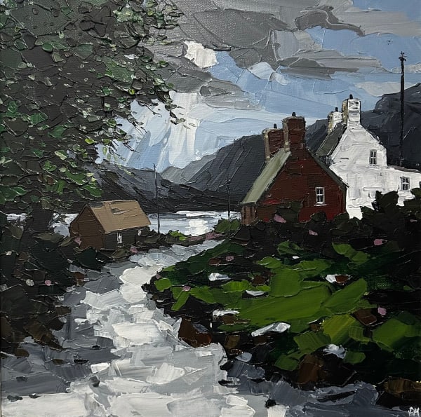 Peter Morgan, The Fishing Hut, Durnie - Loch Long