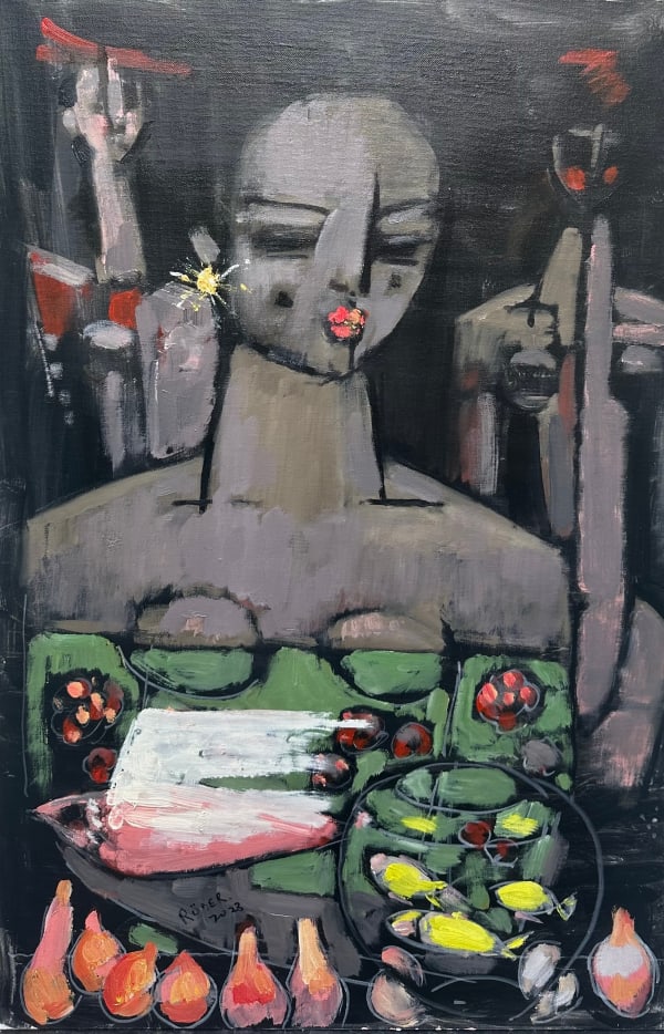 Endre Röder, Diamond Earring, 2023