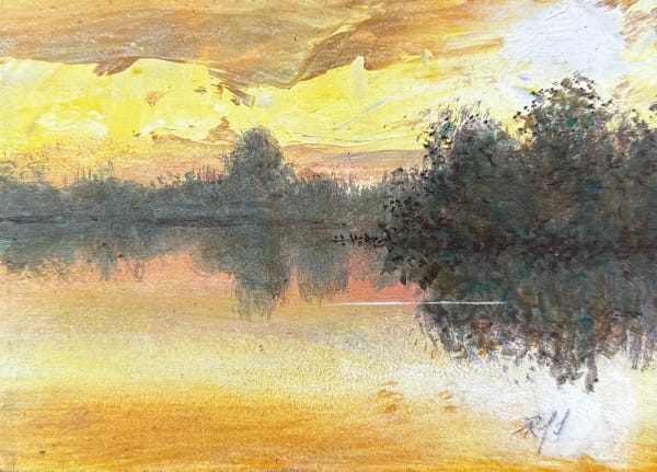 Richard Smith, Sunrise on the Carp Lake, 2023