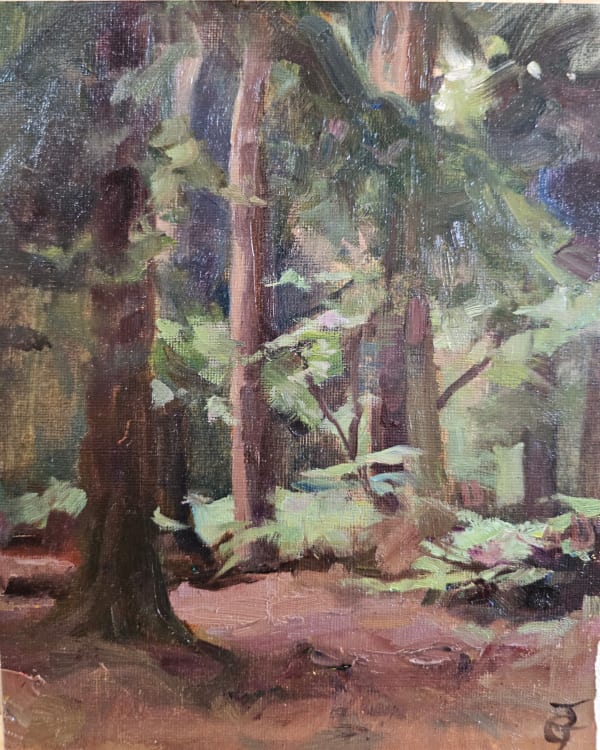 Jacob Gourley, Nesscliffe Hill (study), 2024