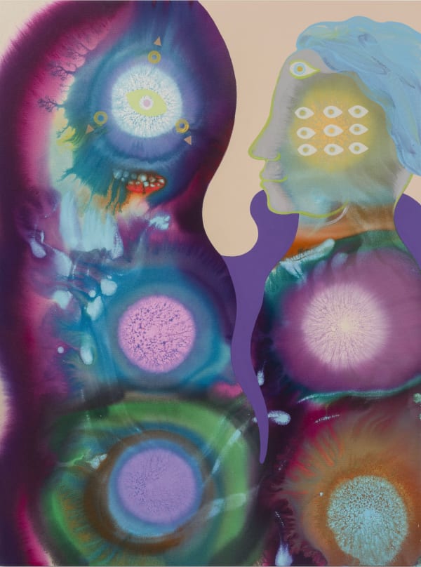 Aaron Johnson New Day, 2025 Acrylic on canvas 101.6 x 76.2 cm