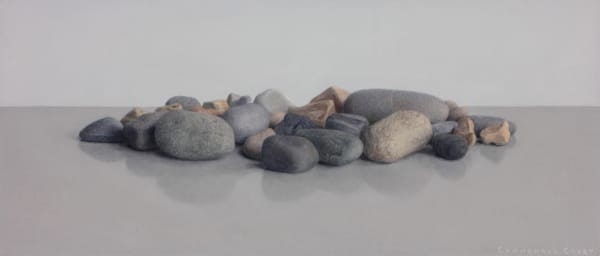 Comhghall Casey, Twenty-Nine Pebbles (Killiney Beach), 2022