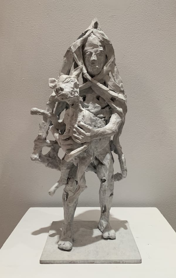 John Behan RHA, Syrian Shepherd Boy: Migrant 100BC, 2018