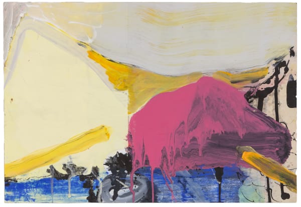 Eamon Colman Storm Lorenzo III, 2019 oil on paper on board 27 x 39.5cm