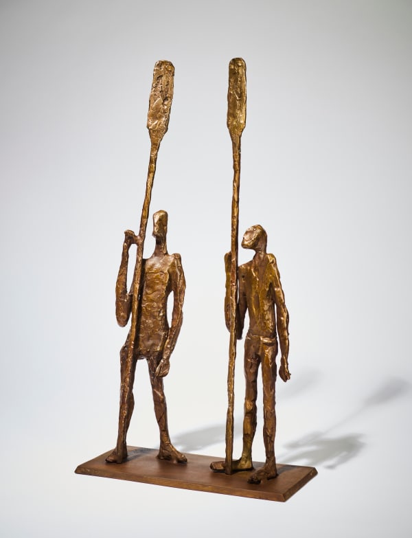 John Behan RHA, Two Oarsmen, 2024