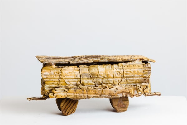 Tim Morris Boxcar 6 bronze, unique 11.5 x 30 x 10cm