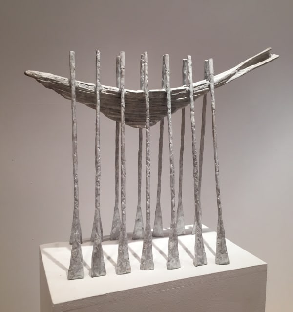 John Behan RHA, Galway Oar Boat