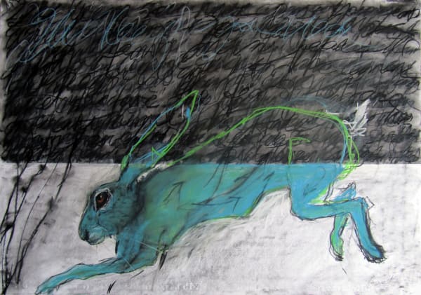 Margo Banks I'll Keep You Near Mixed Media on Paper 70x100cm