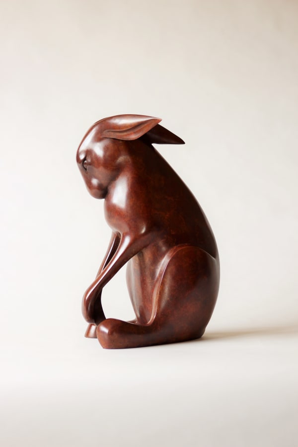 Peter Killeen Varanasi Hare bronze Edition of 7