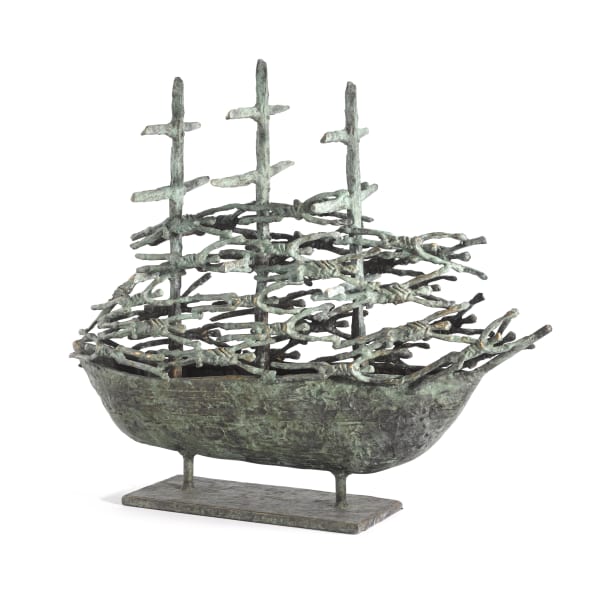 John Behan RHA - Westport Famine Ship III, 2018