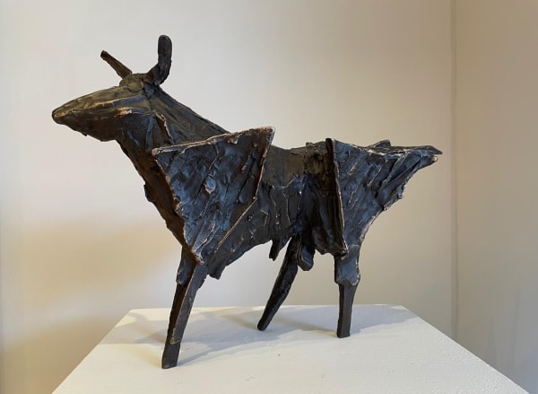 John Behan RHA, Angular Bull, 2021