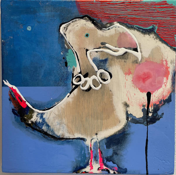 Cléa van der Grijn, Just a happy bird, 2023