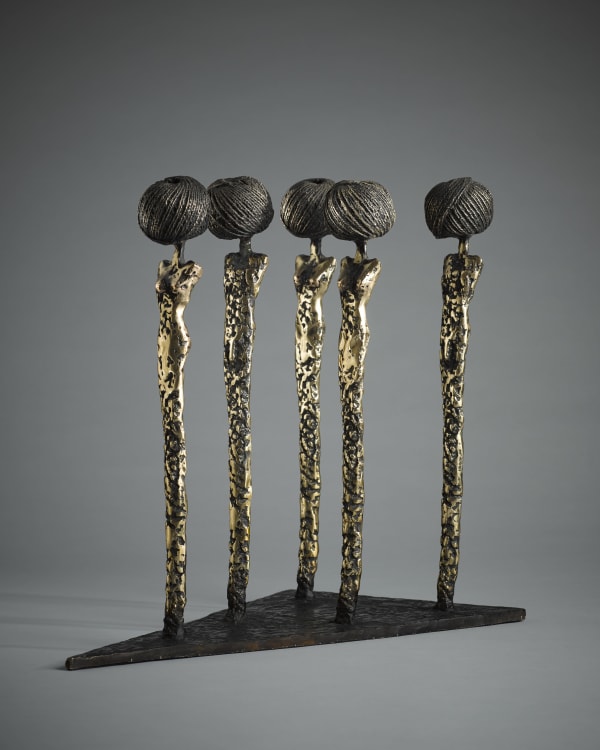 Orla de Brí Collective Tangle bronze, unique 41 x 50 x 28cm