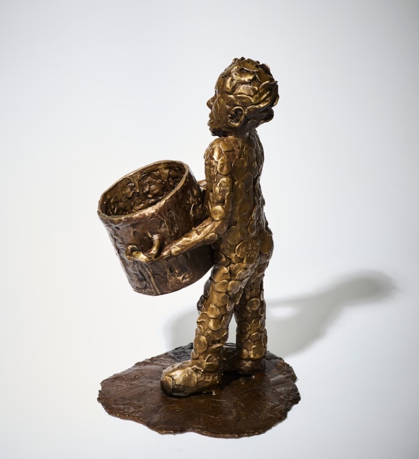 John Behan RHA, Boy With Food Pot, 2024