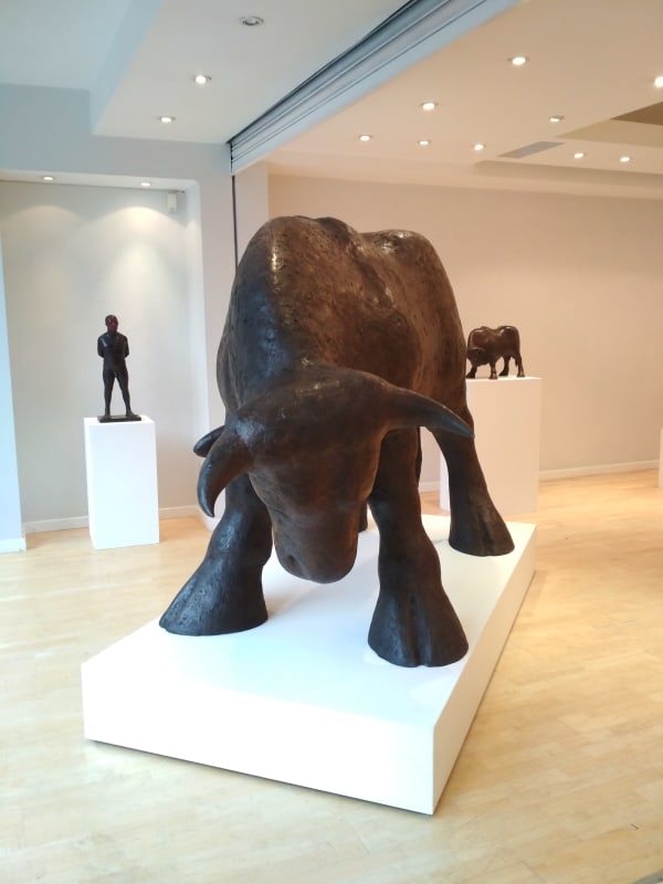Anthony Scott RUA Conor bronze, edition of 3 162 x 240 x 122 cm Edition of 3 plus 1 artist's proof