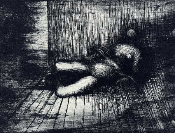 Henry Moore, Reclining Figure A, 1978