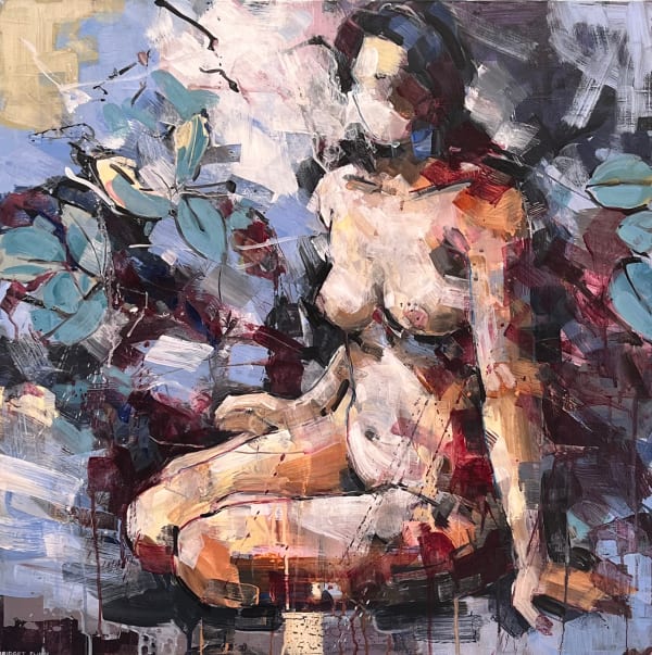 Bridget Flinn, Seated Nude 3