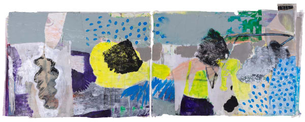 Eamon Colman, The Place of the Hooded Crow, Dreams of Coal (diptych), 2019-2023